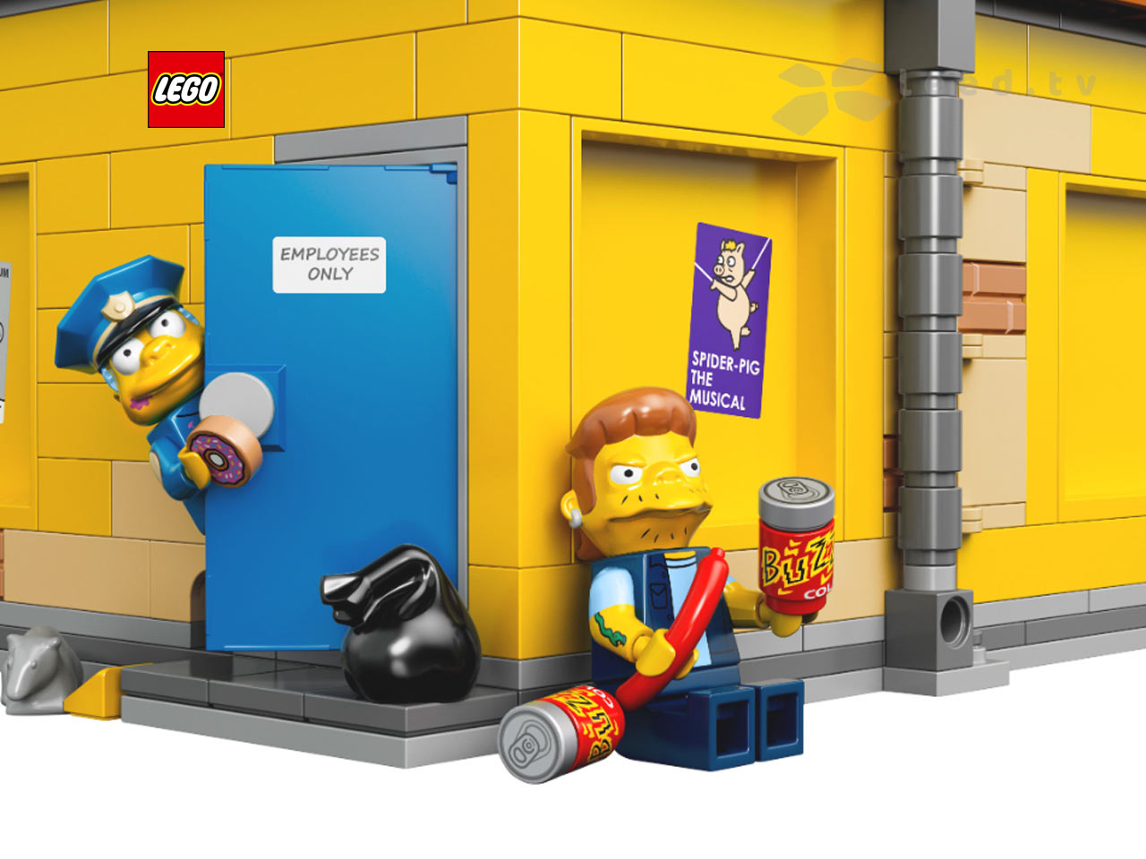 Конструктор LEGO Creator 71016 The Simpsons Магазин «На скорую руку» -  LEED.TV